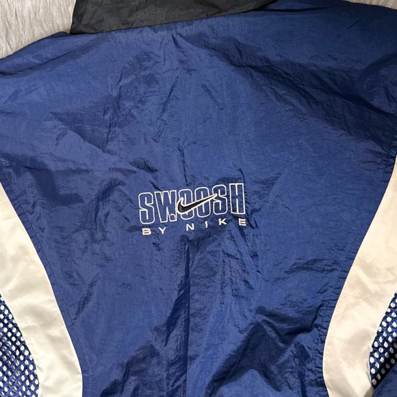 VTG 90’s Reversible Nike Swoosh Tracksuit Jacket & Pants L - Picture 7 of 11